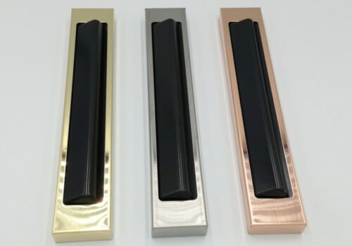 Smala Armbågskontakter 50mm mässing koppar stål