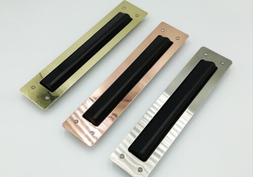 Armbågskontakt infälld 67 mm Mässing Koppar Stål